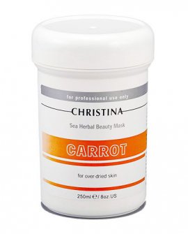 Christina Sea Herbal: Кортиноловая (морковная) маска красоты для пересушенной кожи (Beauty Mask Carrot), 250 мл